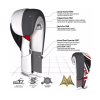 Купить Перчатки боксерские RDX REX F10 WHITE BGR-F10W, 12 oz в Нелидове 
