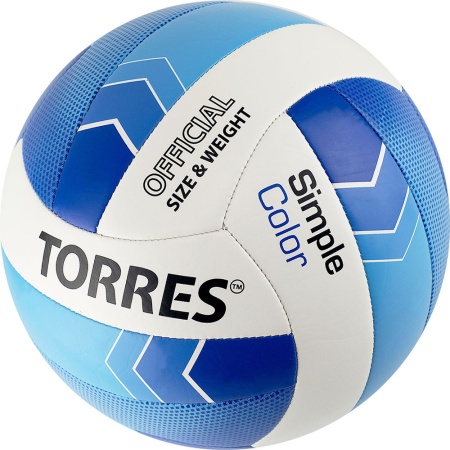 Купить Мяч волейбольный Torres Simple Color любительский р.5 в Нелидове 